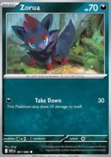 Zorua RH (WHT 061)