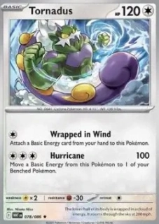 Tornadus HOLO (WHT 078)