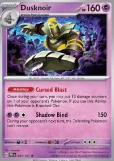 Dusknoir HOLO (PRE 037)