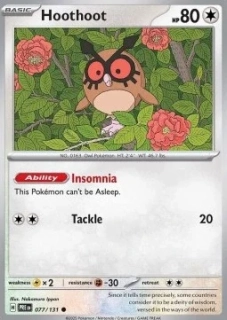 Hoothoot RH (PRE 077)