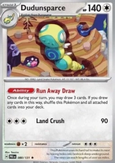 Dudunsparce RH (PRE 080)