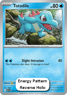 Totodile RH (xASC 041)