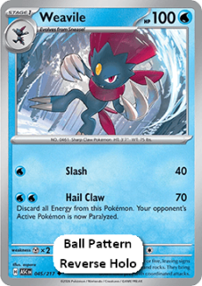 Weavile RH (xASC 045)