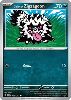 Galarian Zigzagoon (ASC 130)