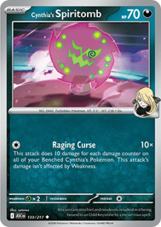 Cynthia's Spiritomb (ASC 133)