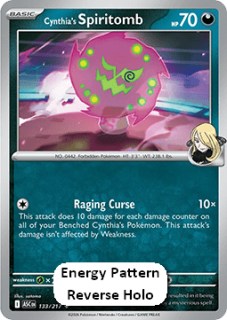 Cynthia's Spiritomb RH (xASC 133)