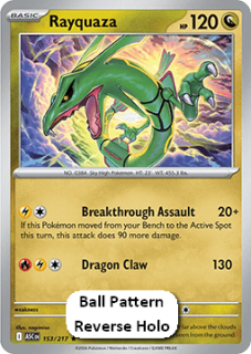 Rayquaza RH (xASC 153)