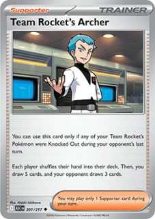 Team Rocket's Archer RH (ASC 201)