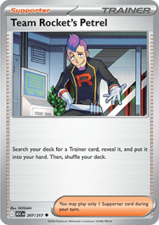 Team Rocket's Petrel (ASC 207)