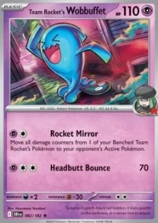 Team Rocket's Wobbuffet RH (DRI 082)