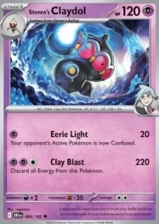 Steven's Claydol RH (DRI 084)