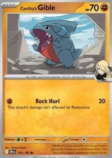 Cynthia's Gible RH (DRI 102)
