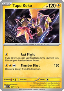 Tapu Koko HOLO (ASC 067)
