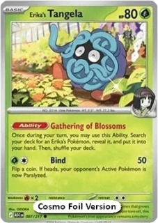 Erika's Tangela COSMIC HOLO (xASC 007)