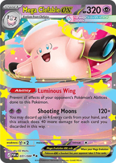 Mega Clefable ex (POR 031)