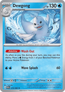 Dewgong HOLO (POR 019)