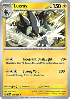 Luxray RH (POR 028)