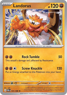 Landorus HOLO (POR 041)