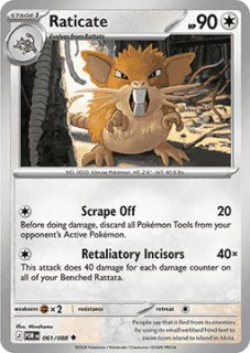 Raticate RH (POR 061)