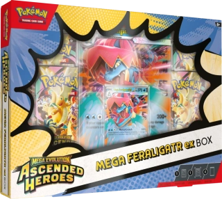 Pokémon TCG Ascended Heroes - Mega Feraligatr ex Box