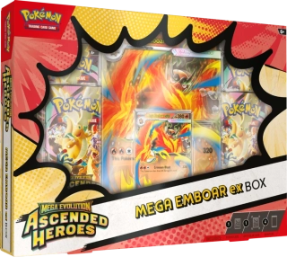 Pokémon TCG Ascended Heroes - Mega Emboard ex Box