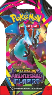 Pokémon TCG Phantasmal Flames - 1 Blister Booster