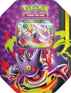 Pokémon TCG: Mega Moonlit Tin - Mega Gengar