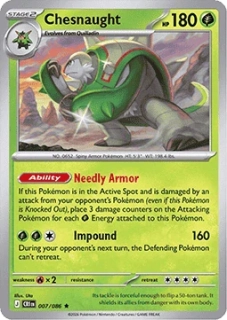 Chesnaught HOLO (CRI 007)
