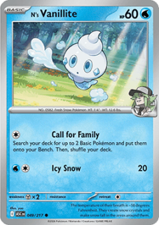 N's Vanillite (ASC 049)