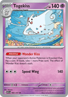 Togekiss HOLO (ASC 082)