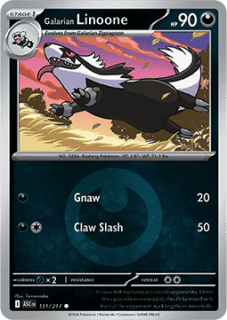 Galarian Linoone RH (xASC 131)
