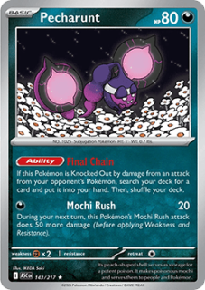 Pecharunt HOLO (ASC 143)