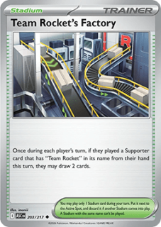Team Rocket's Factory RH (ASC 203)