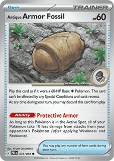 Antique Armor Fossil (PBL 072)