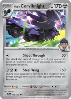 Hop's Corviknight (JTG 108)