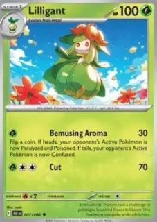 Lilligant RH (BLK 007)
