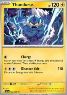 Thundurus HOLO (BLK 033)