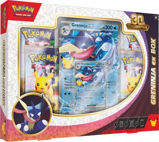 Pokémon TCG 30th Celebration Greninja ex Box
