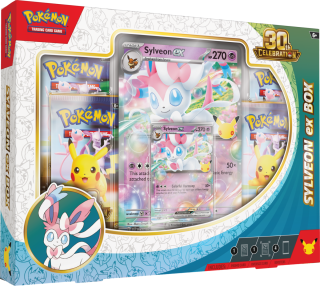 Pokémon TCG 30th Celebration Sylveon ex Box 