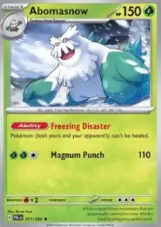 Abomasnow RH (PAL 011)