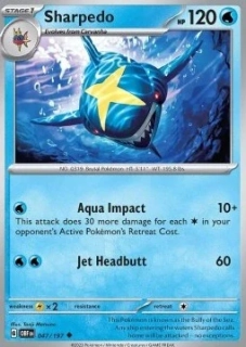 Sharpedo RH (OBF 047)