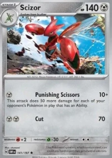 Scizor HOLO (OBF 141)