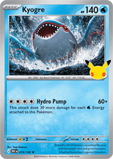 Kyogre HOLO (30C 019)