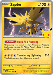 Zapdos HOLO (30C 055)