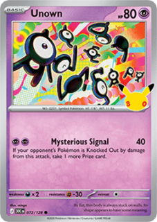 Unown HOLO (30C 072)