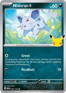Nidoran HOLO (30C 087)