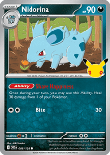 Nidorina HOLO (30C 088)