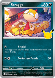 Scraggy HOLO (30C 094)
