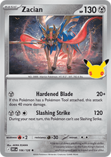 Zacian HOLO (30C 106)