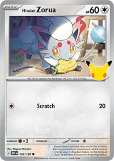 Hisuian Zorua HOLO (30C 122)